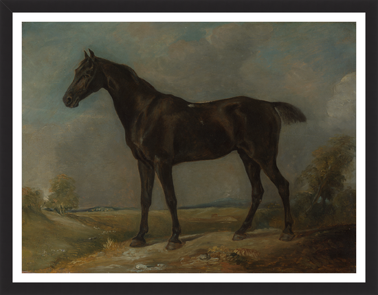 Dark Horse – Vintage Restored Print