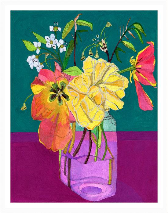 Sugar Maple Bouquet – print by Malaika Ross