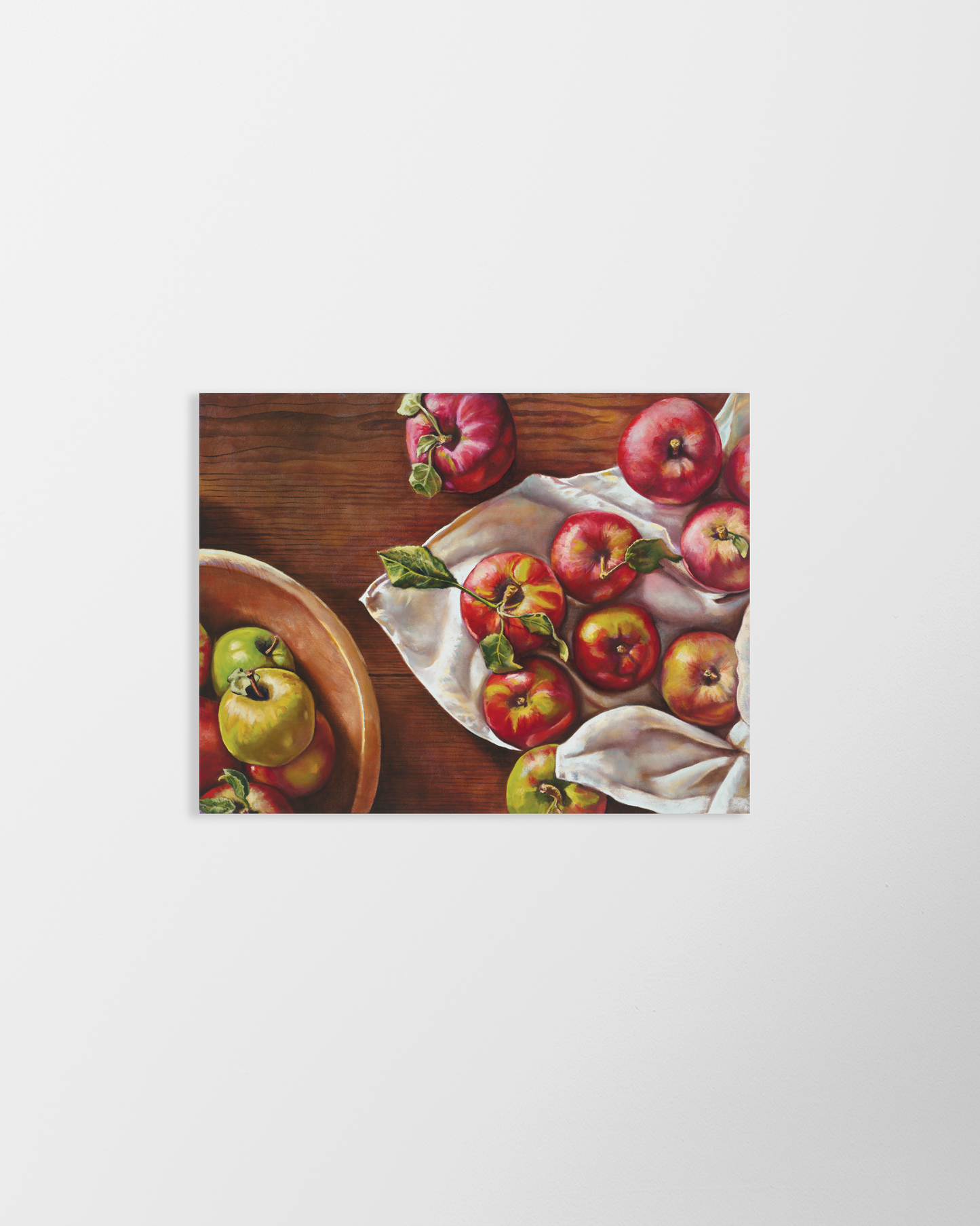 Apple Harvest – print by Sharon Loehr-Lapan