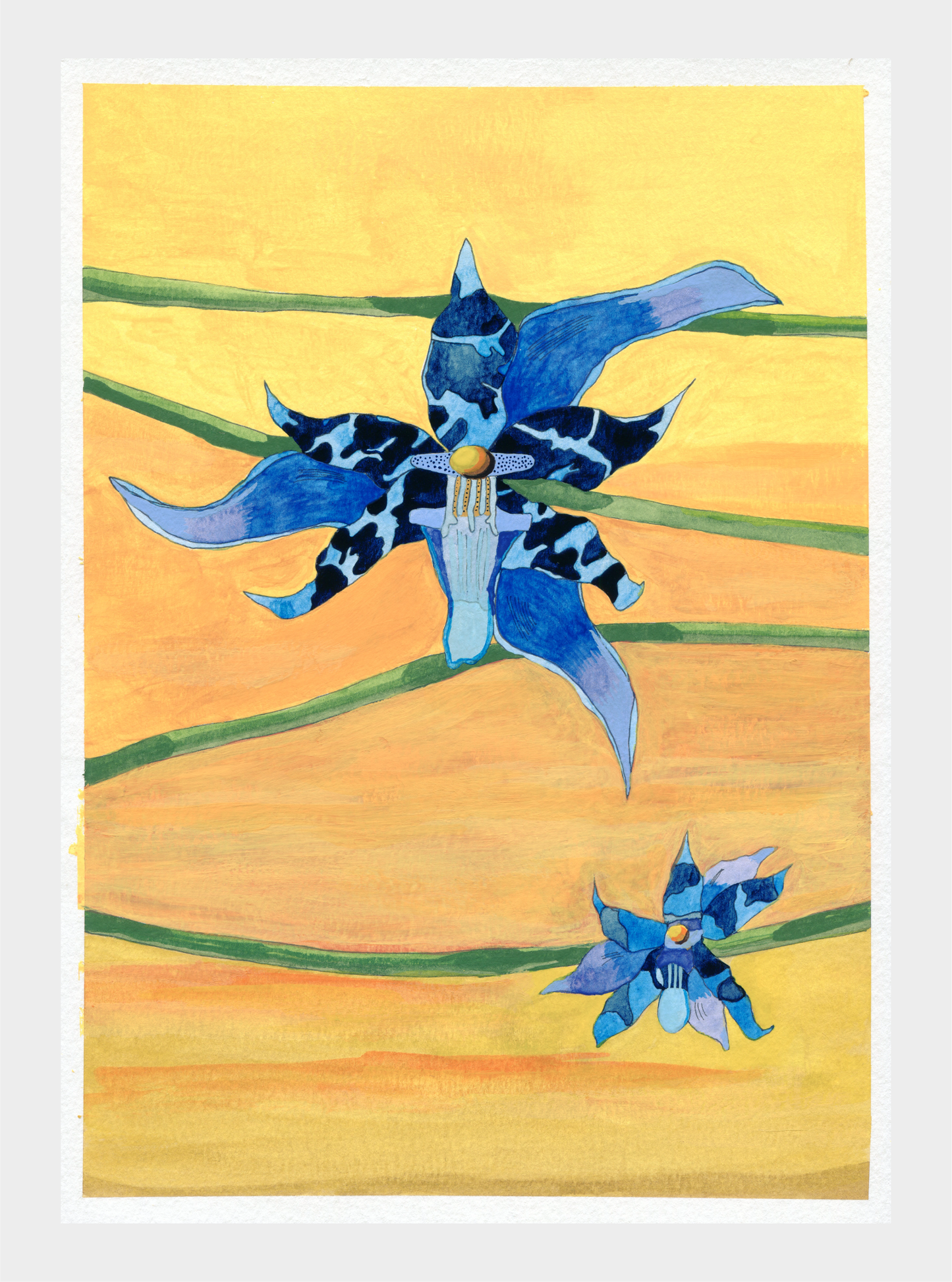 Novel Botanical: 16 - print by Malaika Ross