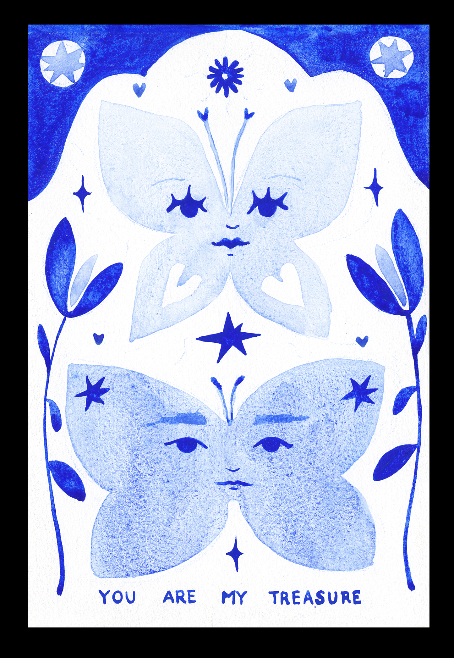 You Are My Treasure - print by Lena Mac