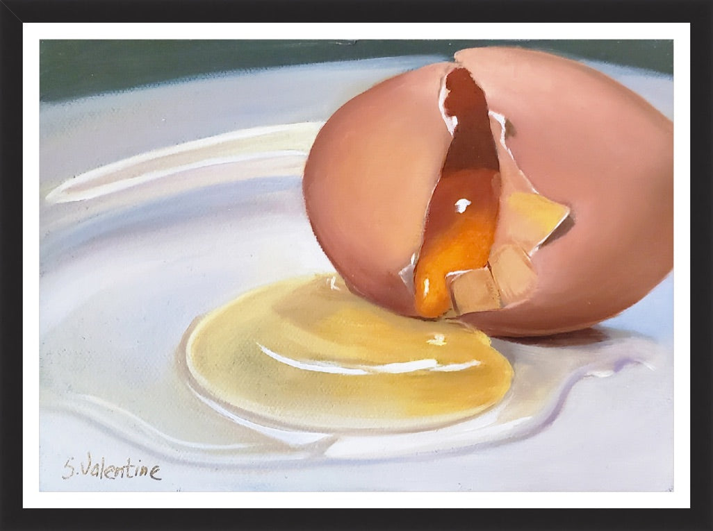 Egg Birthing – print by Susan Valentine
