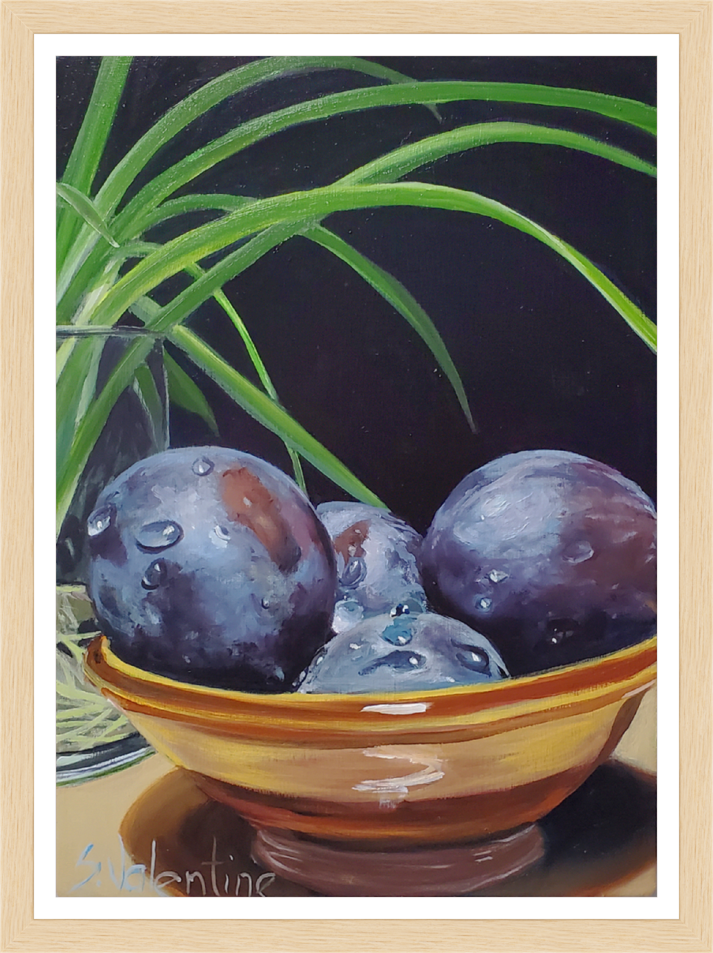 Load image into Gallery viewer, Plum II – print by Susan Valentine
