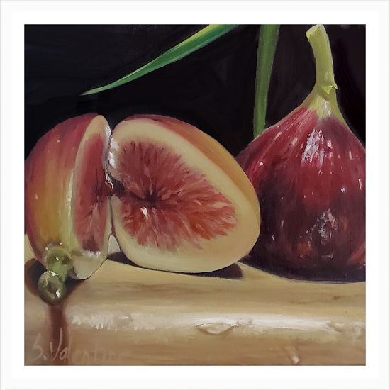 Cargar imagen en el visor de la galería, Figs Inside &amp;amp; Out – print by Susan Valentine
