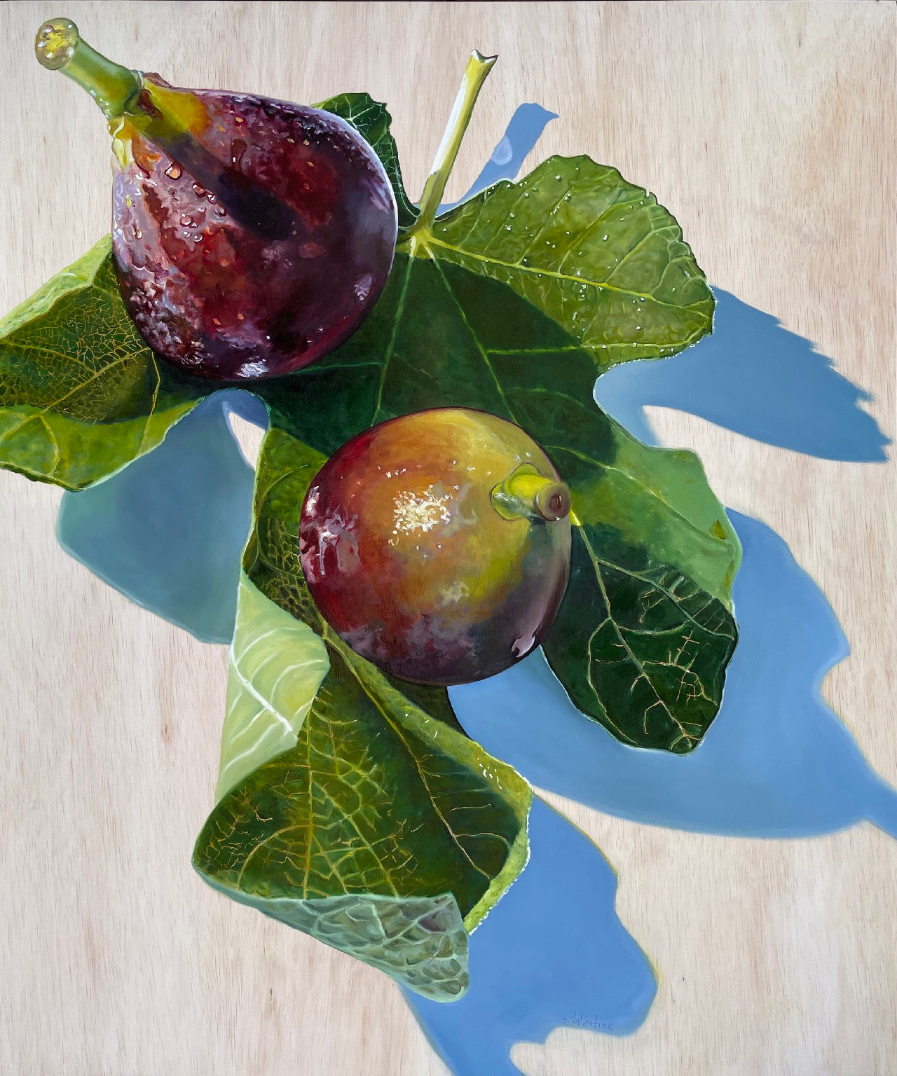 Load image into Gallery viewer, In The Garden Of Eatin – print by Susan Valentine
