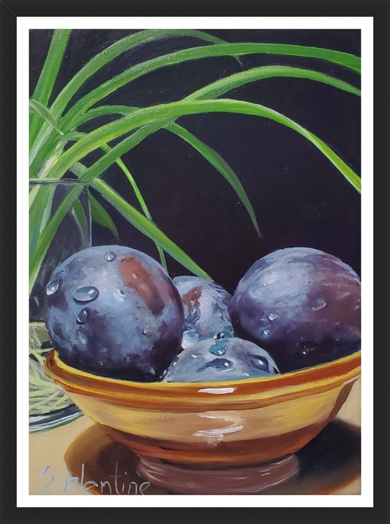 Load image into Gallery viewer, Plum II – print by Susan Valentine
