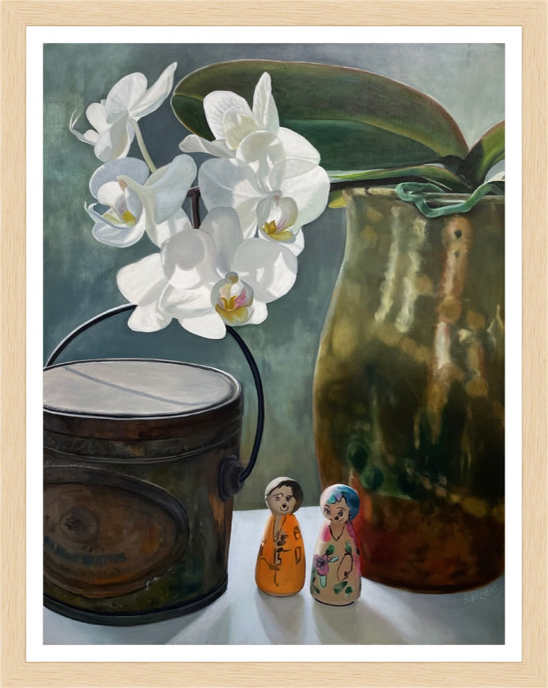 Cargar imagen en el visor de la galería, An Afternoon With Frieda &amp;amp; Diego – print by Susan Valentine
