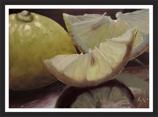 Arlyn's Lemon – print by Susan Valentine
