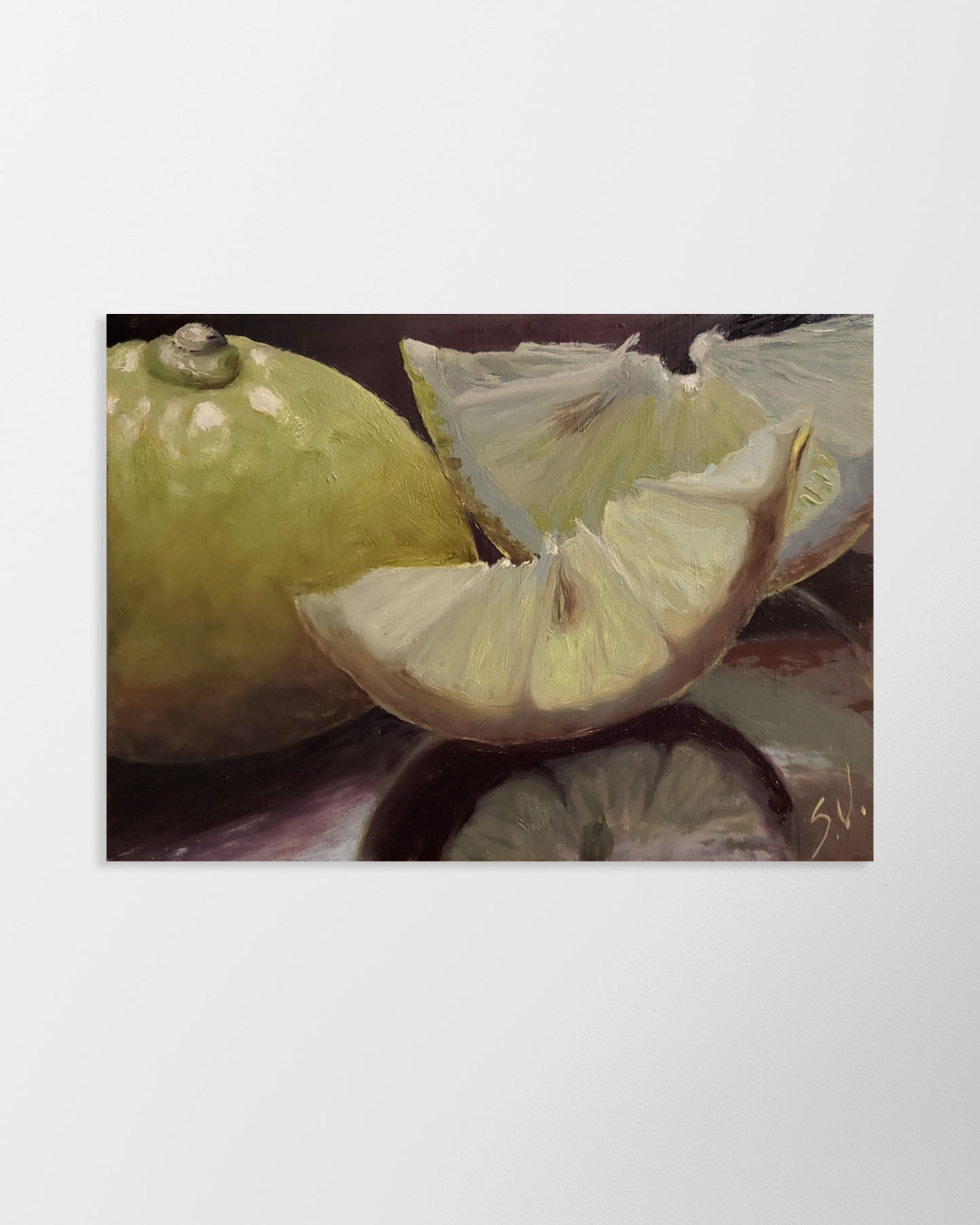 Load image into Gallery viewer, Arlyn&amp;#39;s Lemon – print by Susan Valentine
