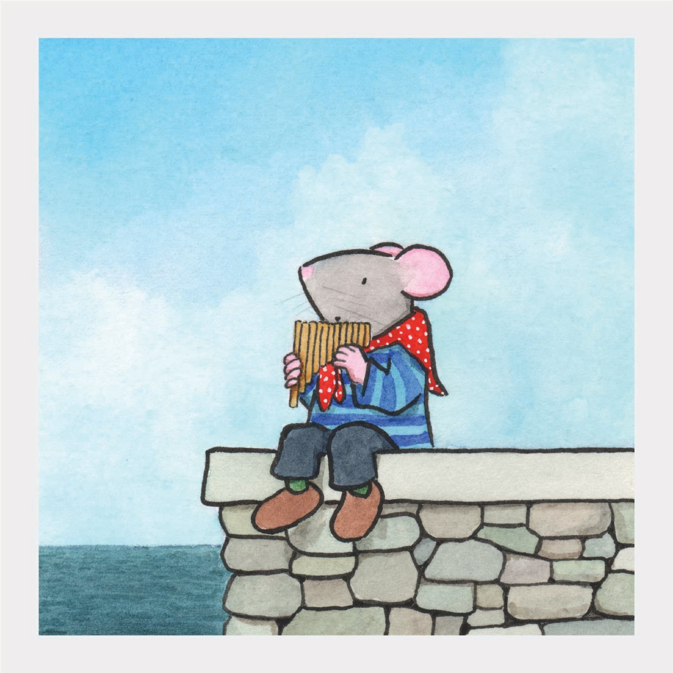 To Answer the Sandpiper's Song - Print by David Hyde Costello