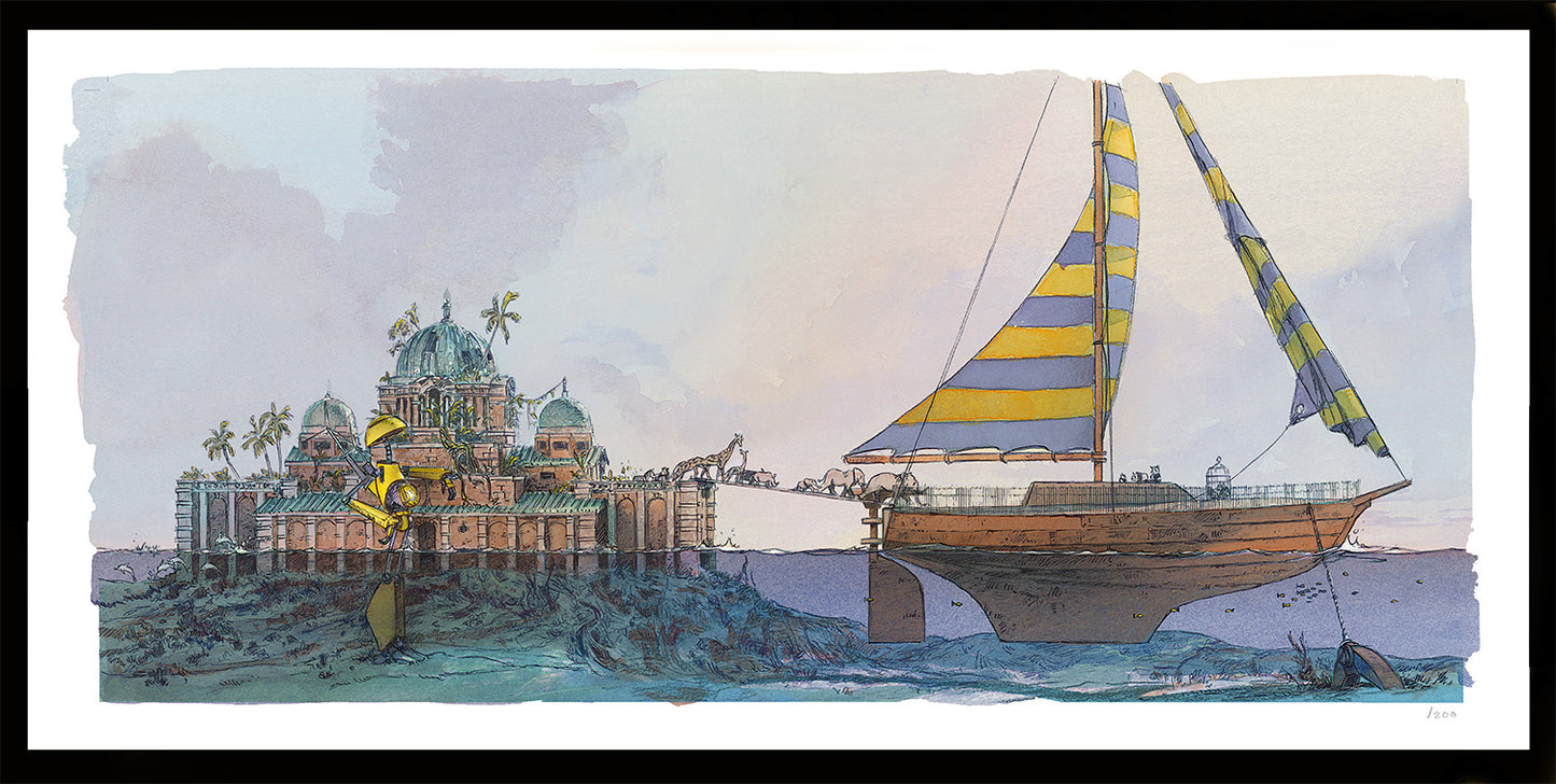 NOAS Ark – signed print by Aaron Becker