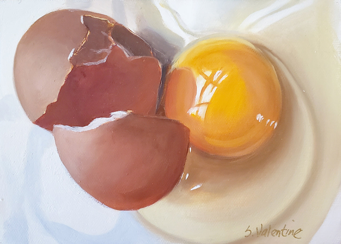 Egg-Trilogy – print by Susan Valentine