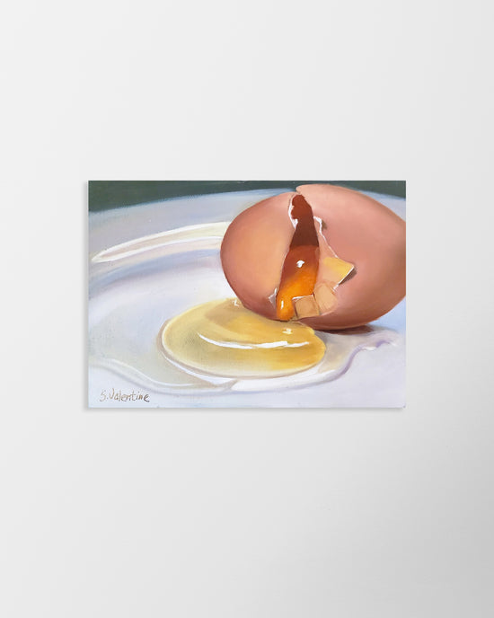 Egg Birthing – print by Susan Valentine