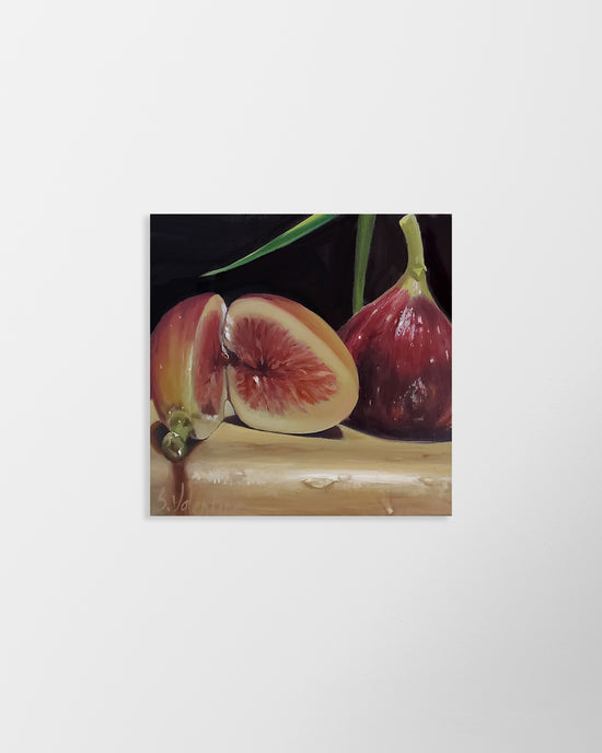 Figs Inside & Out – print by Susan Valentine