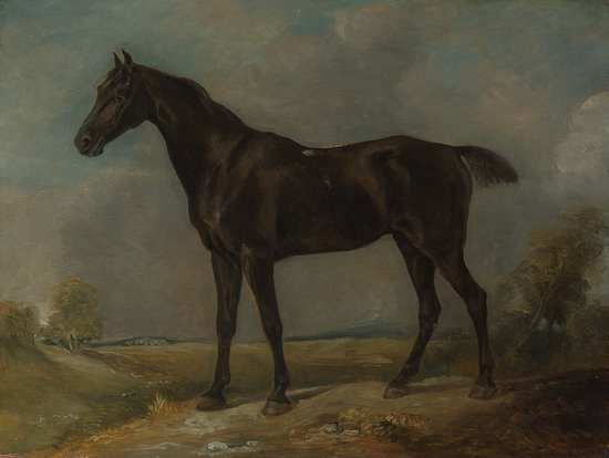 Cargar imagen en el visor de la galería, Dark Horse – Vintage Restored Print

