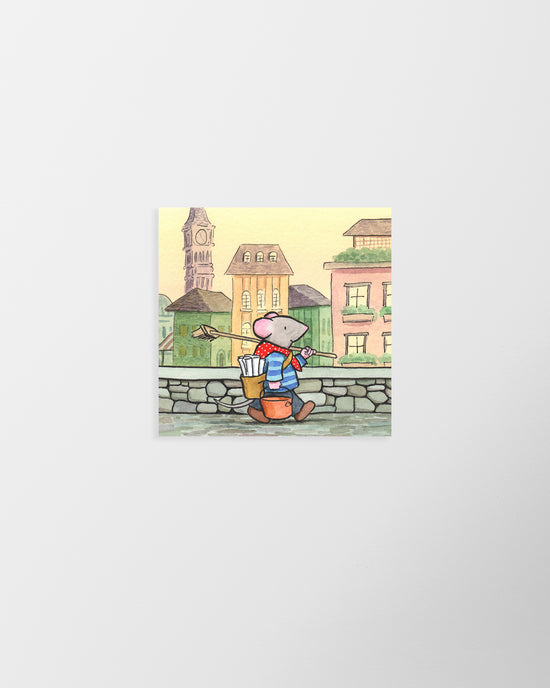 Workday Morning - Print by David Hyde Costello