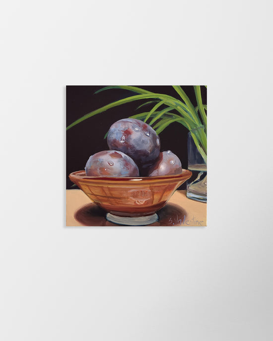 Load image into Gallery viewer, Plum III – print by Susan Valentine
