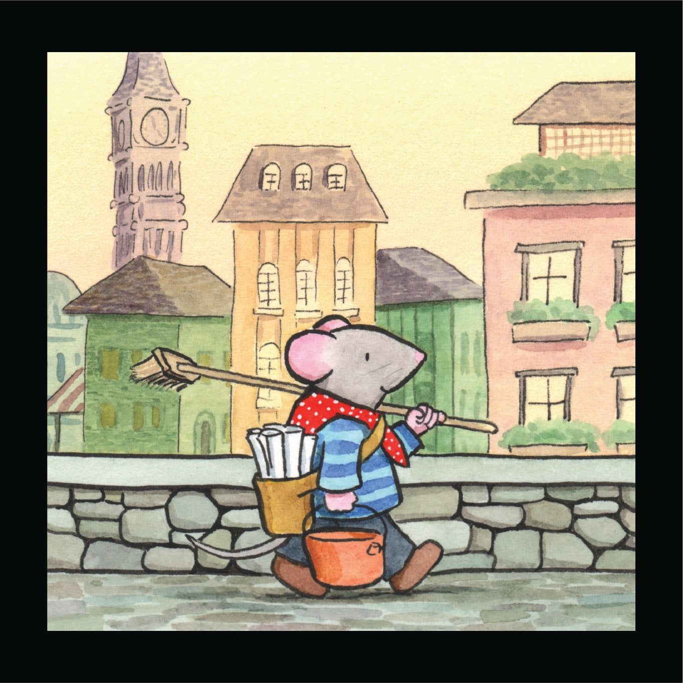 Workday Morning - Print by David Hyde Costello