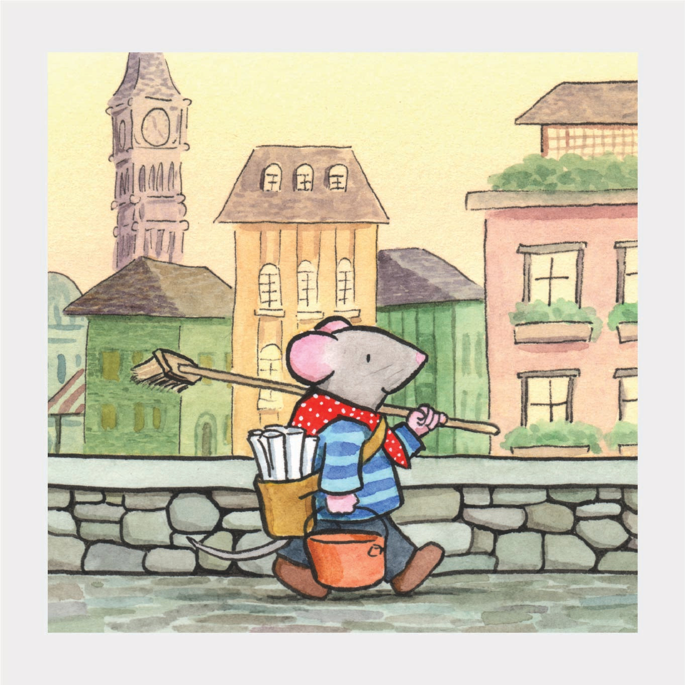 Workday Morning - Print by David Hyde Costello