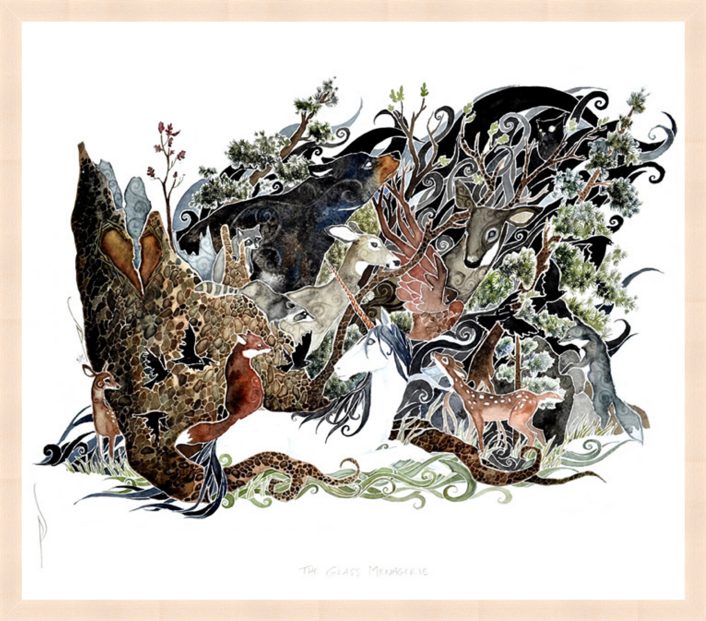 Load image into Gallery viewer, The Glass Menagerie - Print by Pete Sandker
