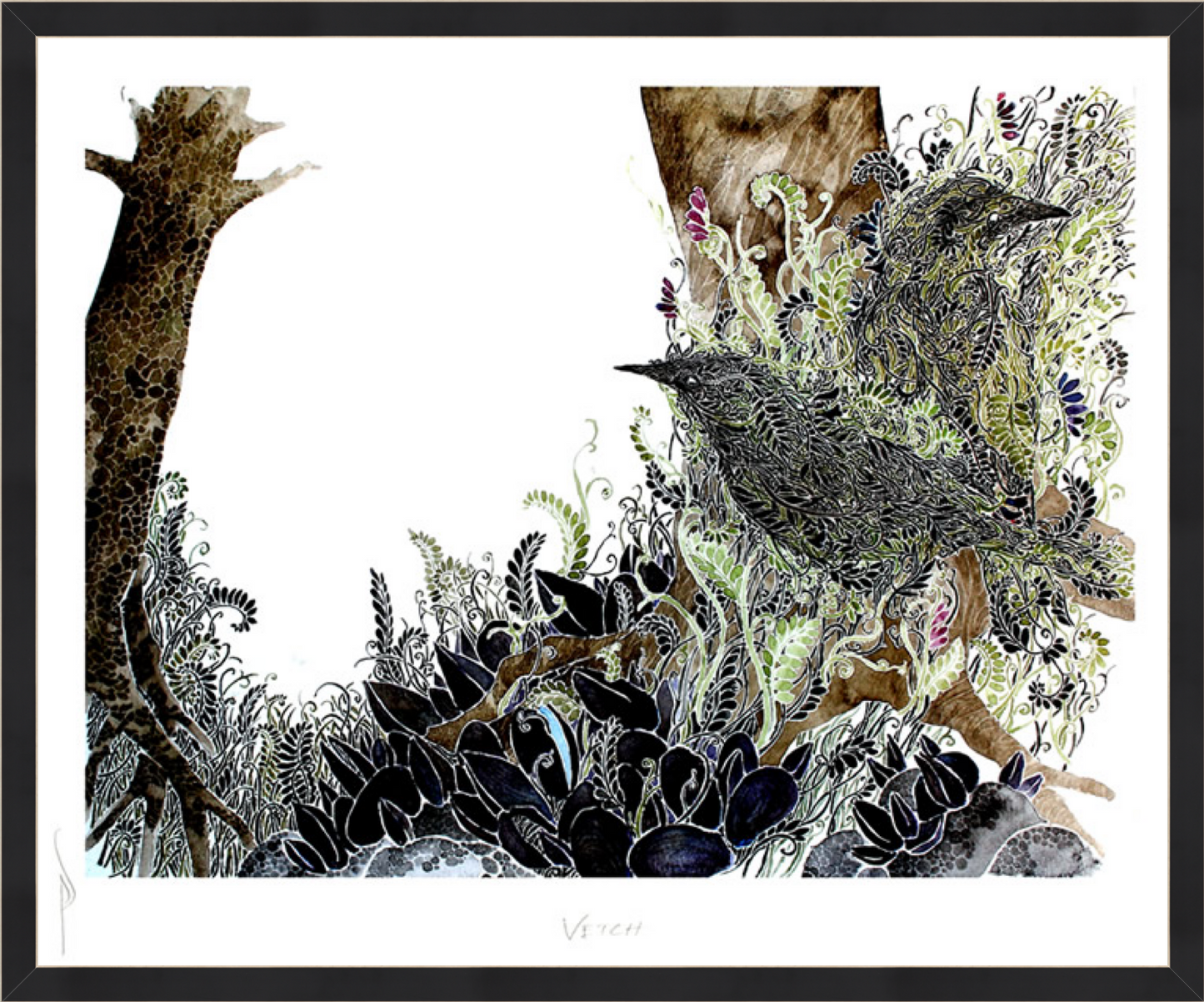 Load image into Gallery viewer, Vetch - Print by Pete Sandker
