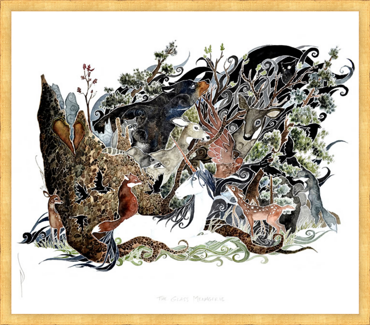 Load image into Gallery viewer, The Glass Menagerie - Print by Pete Sandker
