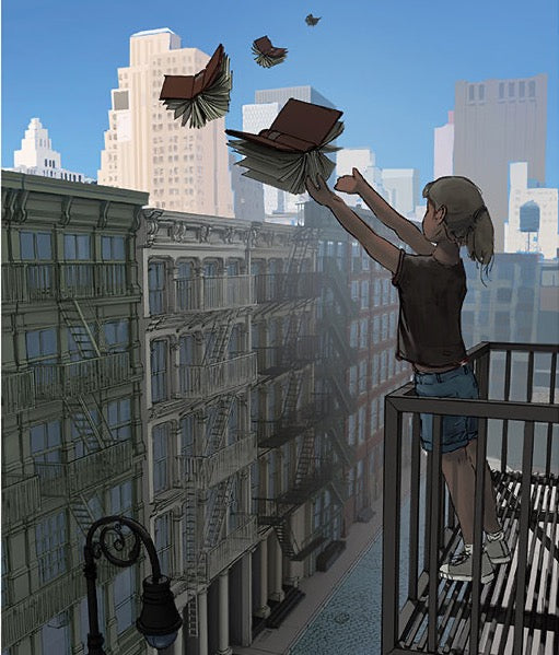 Cargar imagen en el visor de la galería, New Yorker Cover– signed print by Aaron Becker
