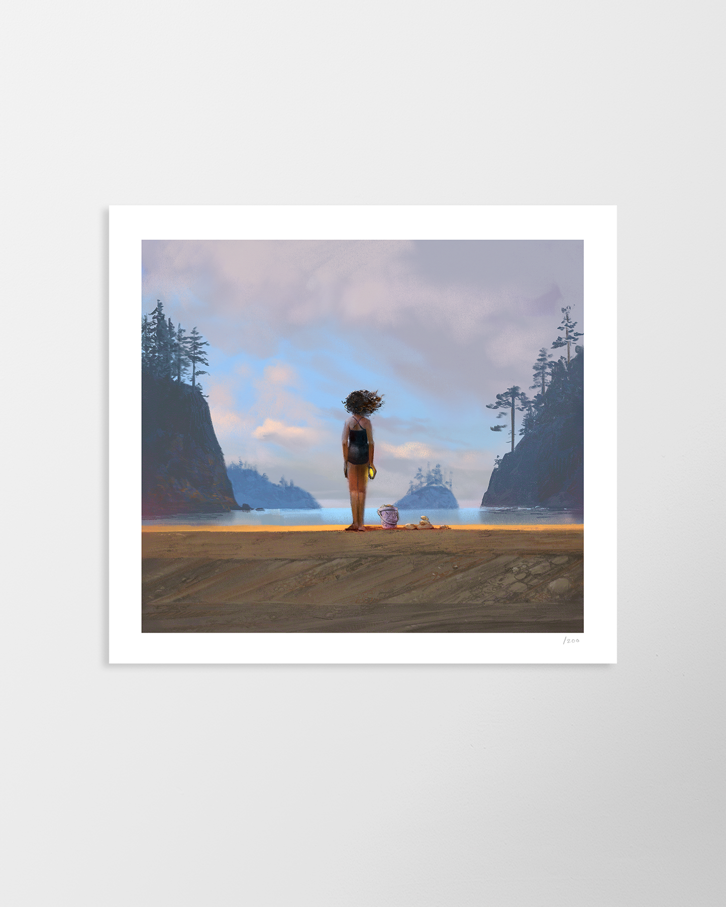 Load image into Gallery viewer, A Stone for Sascha – signed print by Aaron Becker
