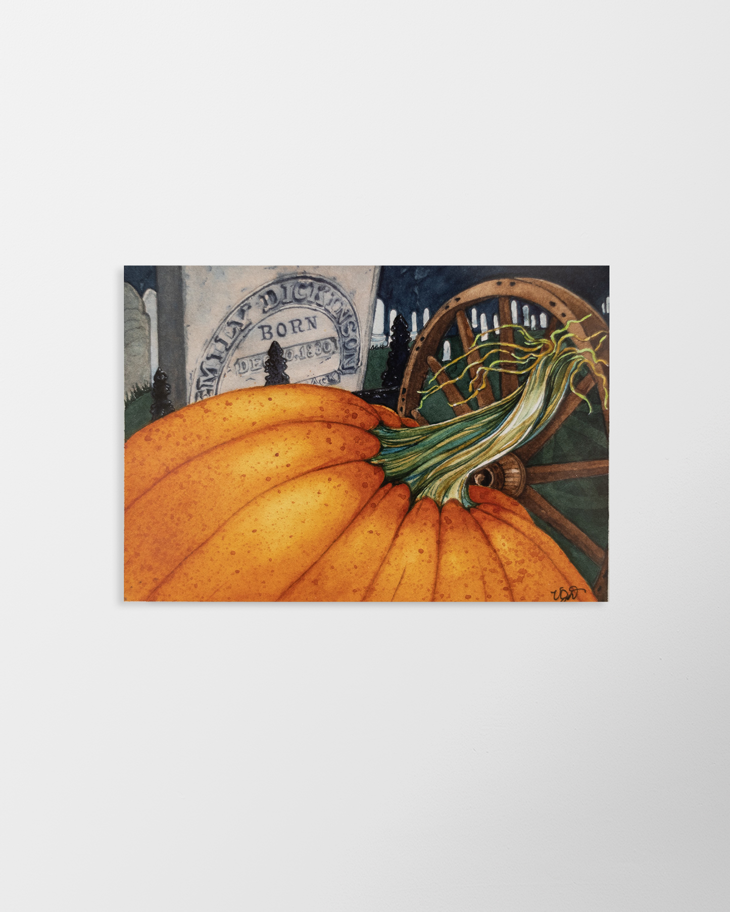 Cargar imagen en el visor de la galería, Emily&amp;#39;s Grave  – print by Victoria Dickson

