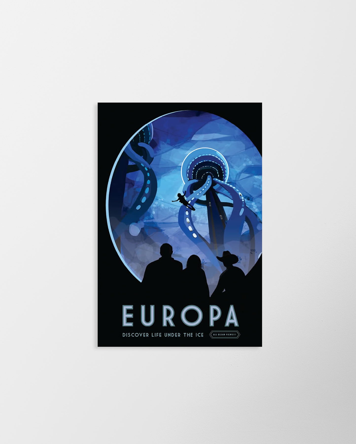 Europa – NASA /JPL Visions of the Future Poster