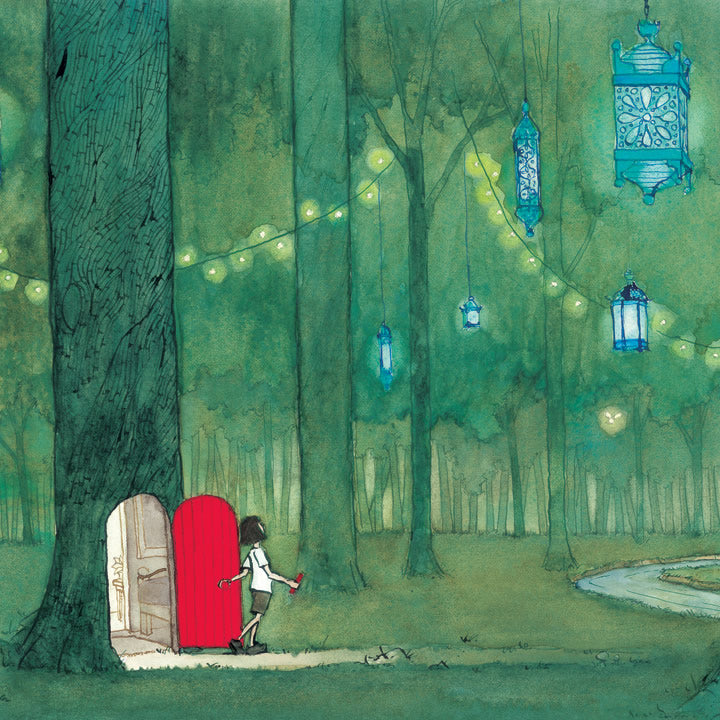 The Journey Begins – signed print by Aaron Becker – Hope and Feathers  Framing