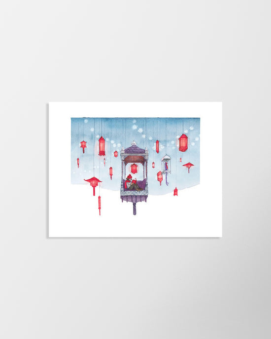 Winter – signed print by Aaron Becker